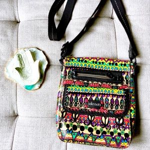 LIKE NEW Sakroots Boho Peace Crossbody Bag Purse